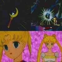  Серии - 034. Hikari kagayaku ginzuishou! Tsukino princess toujou