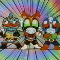  Аниме - Kamen Rider SD