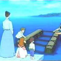  Аниме - Kazoku robinson hyouryuuki fushigina shima no furoone